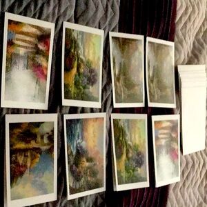 Thomas Kinkade 8 pack of greeting cards